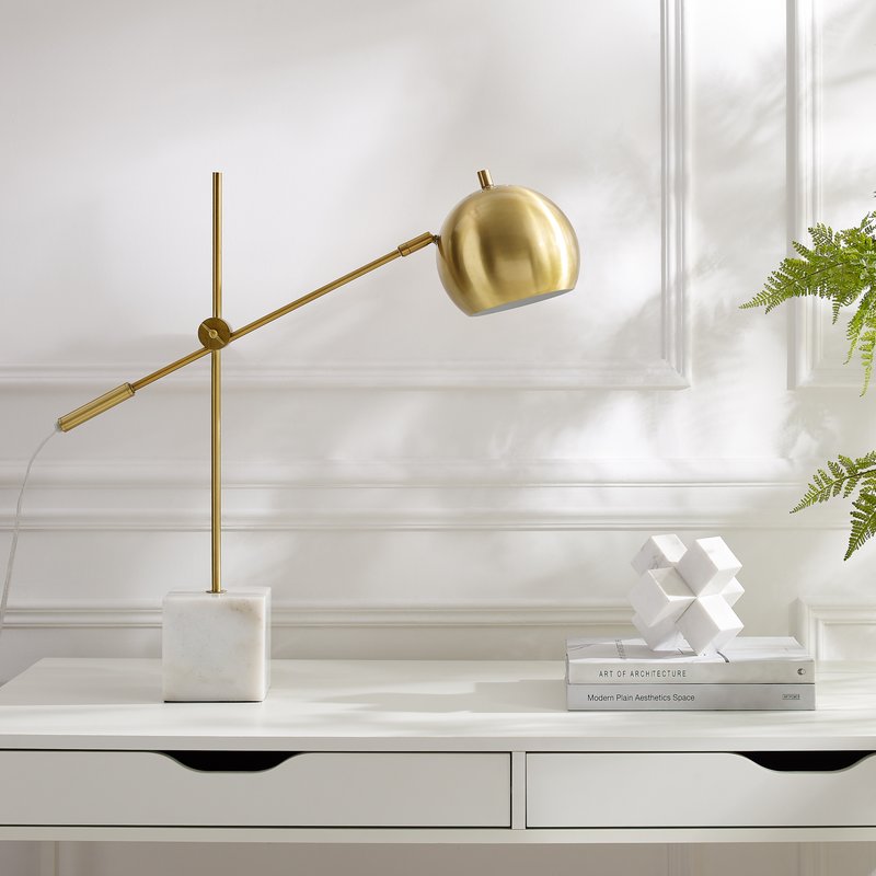 Inspired Home Federico Table Lamp In Yellow