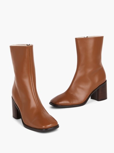 Intentionally Blank Contour Heeled Boot - Caramel product