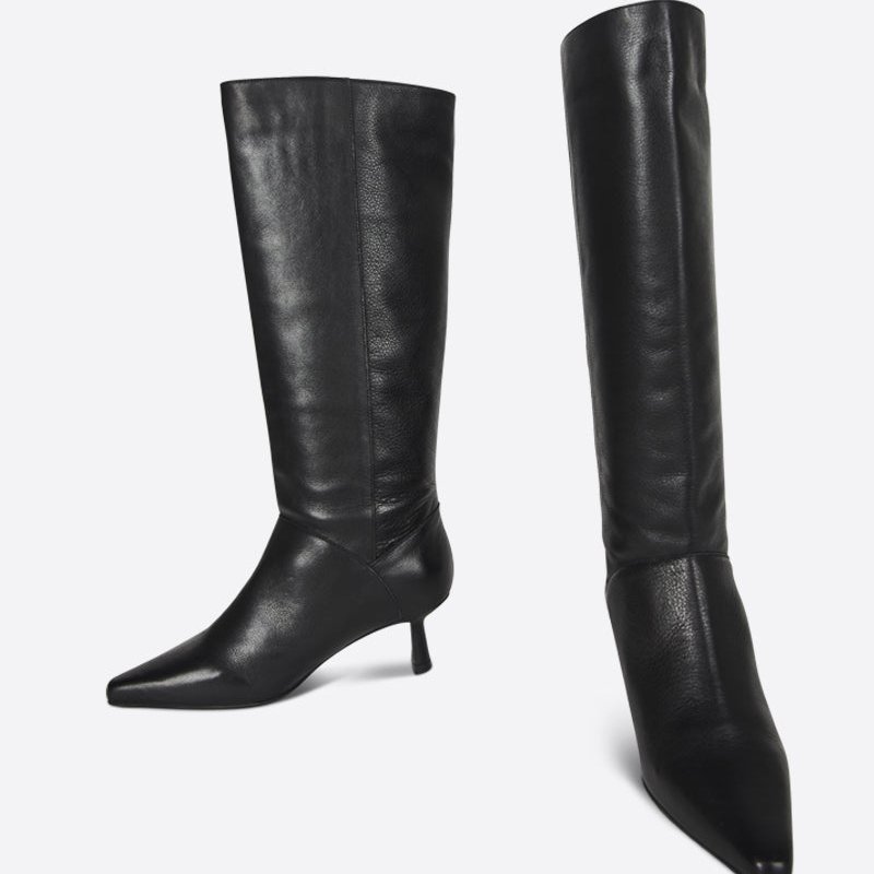 Intentionally Blank Eff Knee High Boot In Black