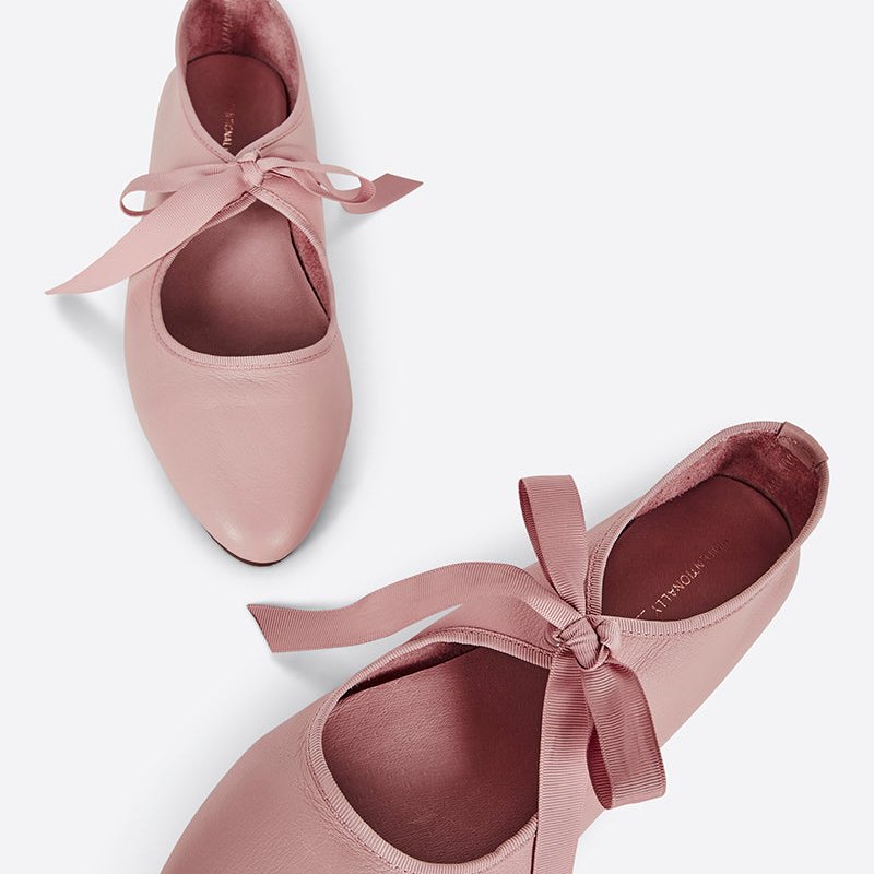 Intentionally Blank Valley Ballet Flat In Pink