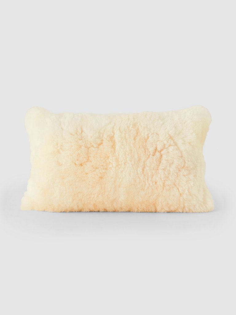 Alpaca Lumbar Pillow Cover