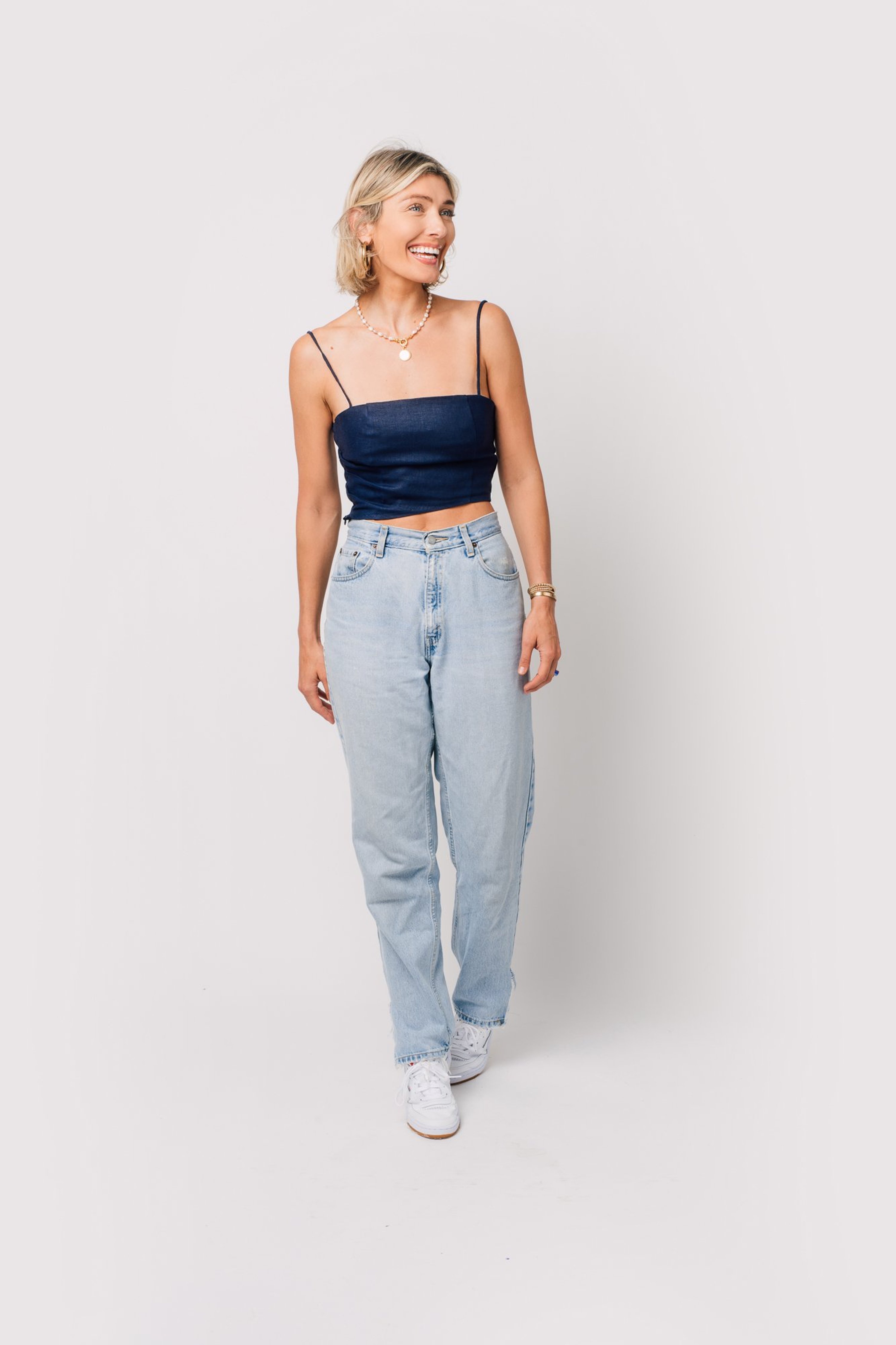 INTO THE NIGHT INTO THE NIGHT FIRST DATE CROP TOP