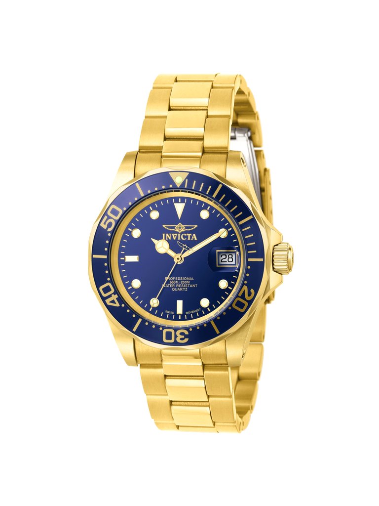 speer Londen Aantrekkingskracht Invicta Gold Mens Men Automatic Pro Diver G3 8930 Gold Stainless-Steel Self  Wind Diving Watch | Verishop