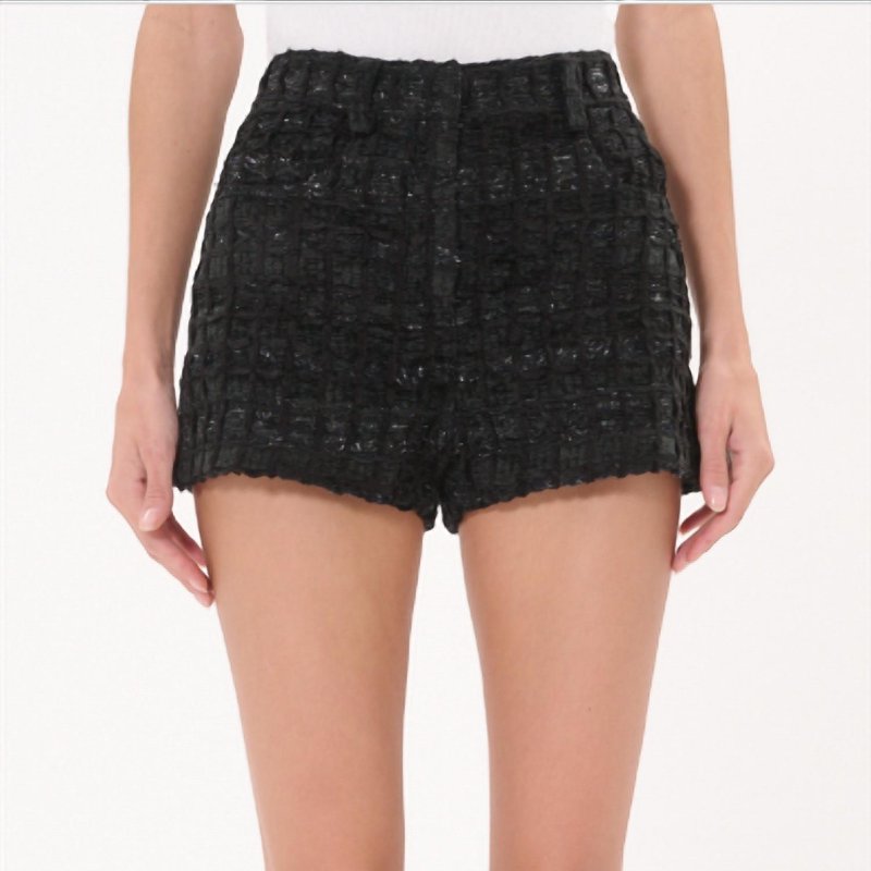 Shop Iro Giselle Shorts In Black