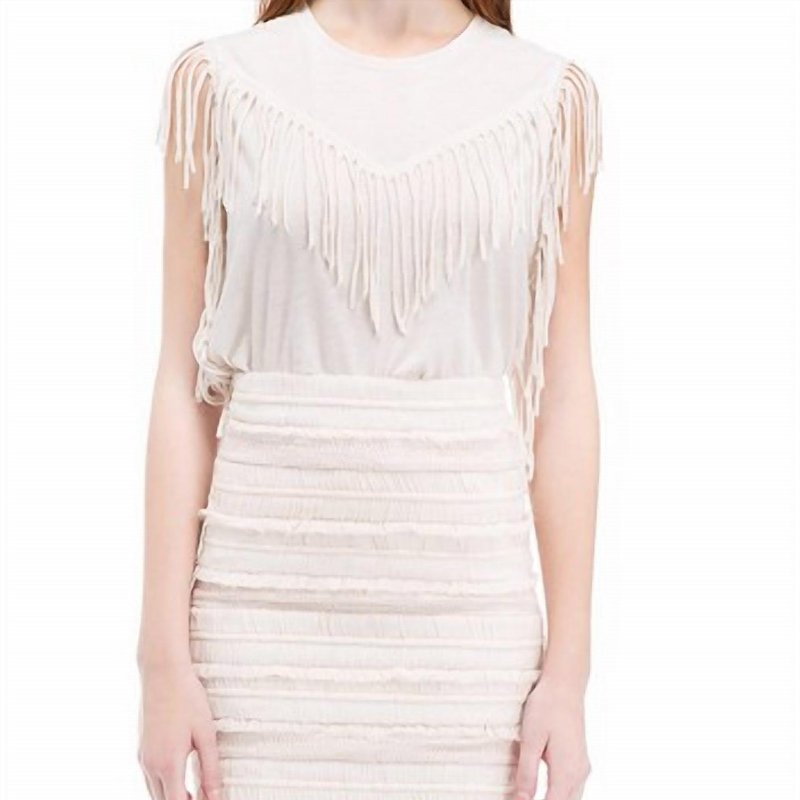 Shop Iro Occeli Skirt In White