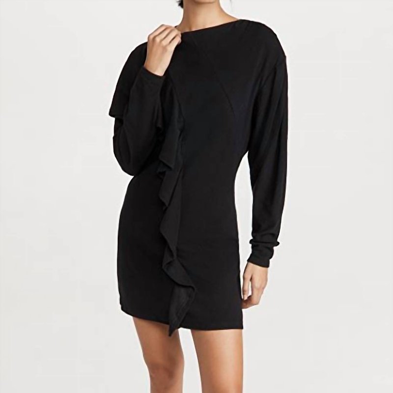 Shop Iro Samina Dress In Black