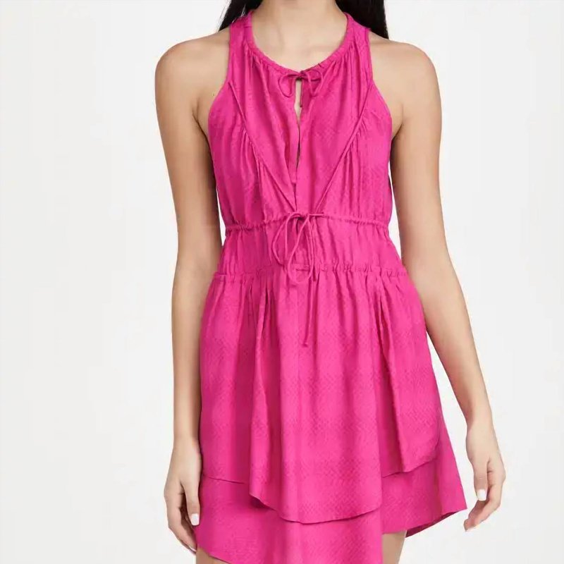 Shop Iro Snart Dress In Pink