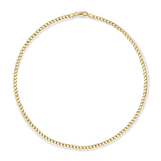Isa Grutman Cuban Necklace In Yellow