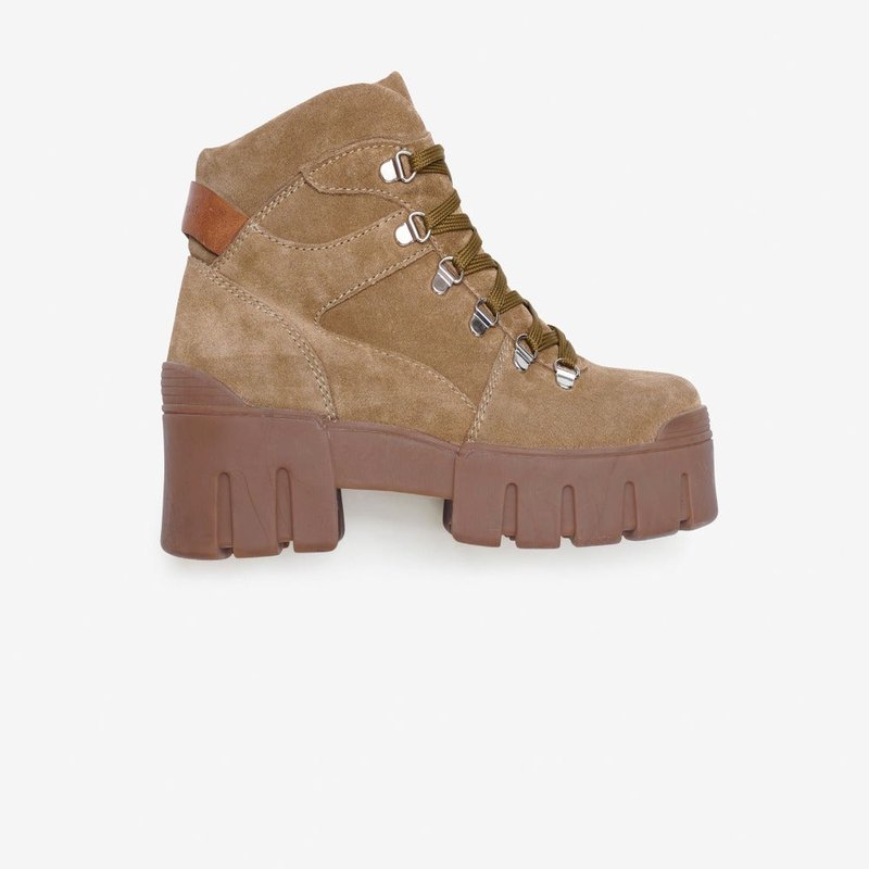 Isabel Marant Mealie Chunky Boots In Taupe