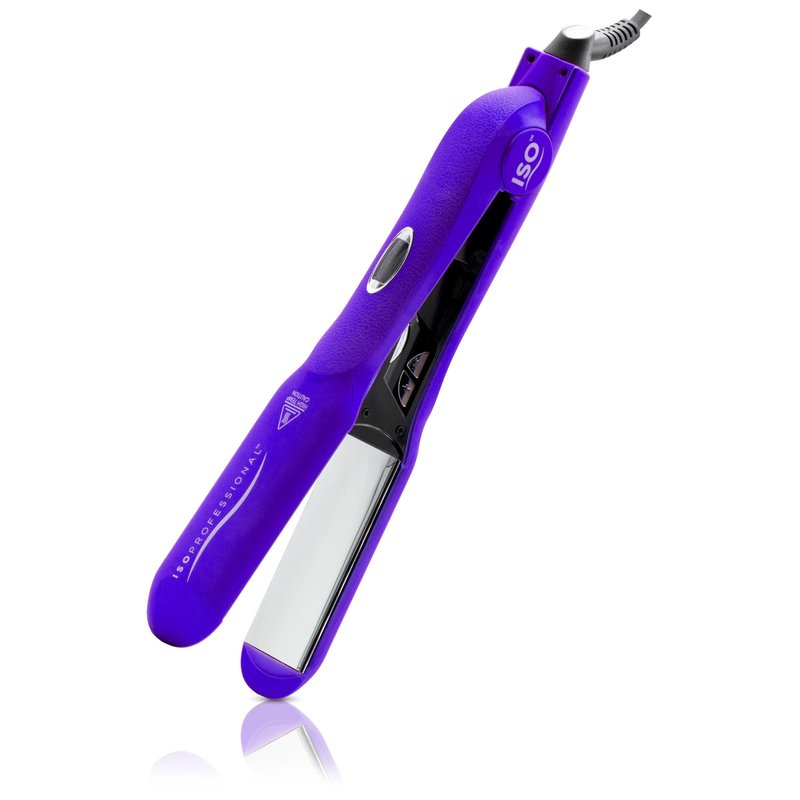 Iso Beauty Digital Infrared Technology 1.5" Titanium-plated Flat Iron In Purple