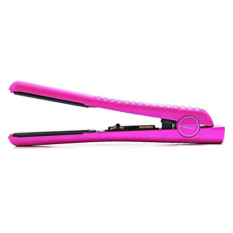 Iso Beauty Spectrum Pro 1.25" 100% Solid Ceramic Flat Iron In Pink