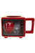 It Retro TV Heat Changing Mug (Red/Black) (One Size) - Red/Black
