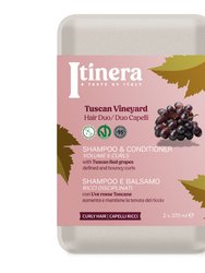 Tuscan Vineyard Gift Box with Volume & Curls Shampoo & Conditioner