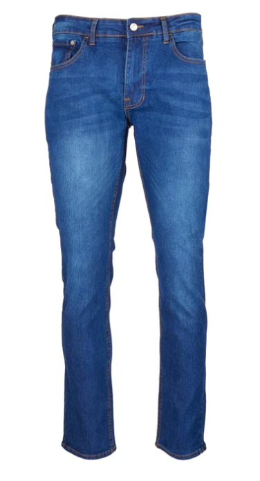 Izod Men's Stretch Slim Jeans In Blue