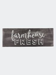 20"x55" Oversized Cushioned Anti-Fatigue Kitchen Runner Mat (Farmhouse Fresh)