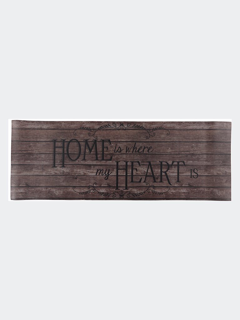 20"x55" Oversized Cushioned Anti-Fatigue Kitchen Runner Mat (Home Heartwood)