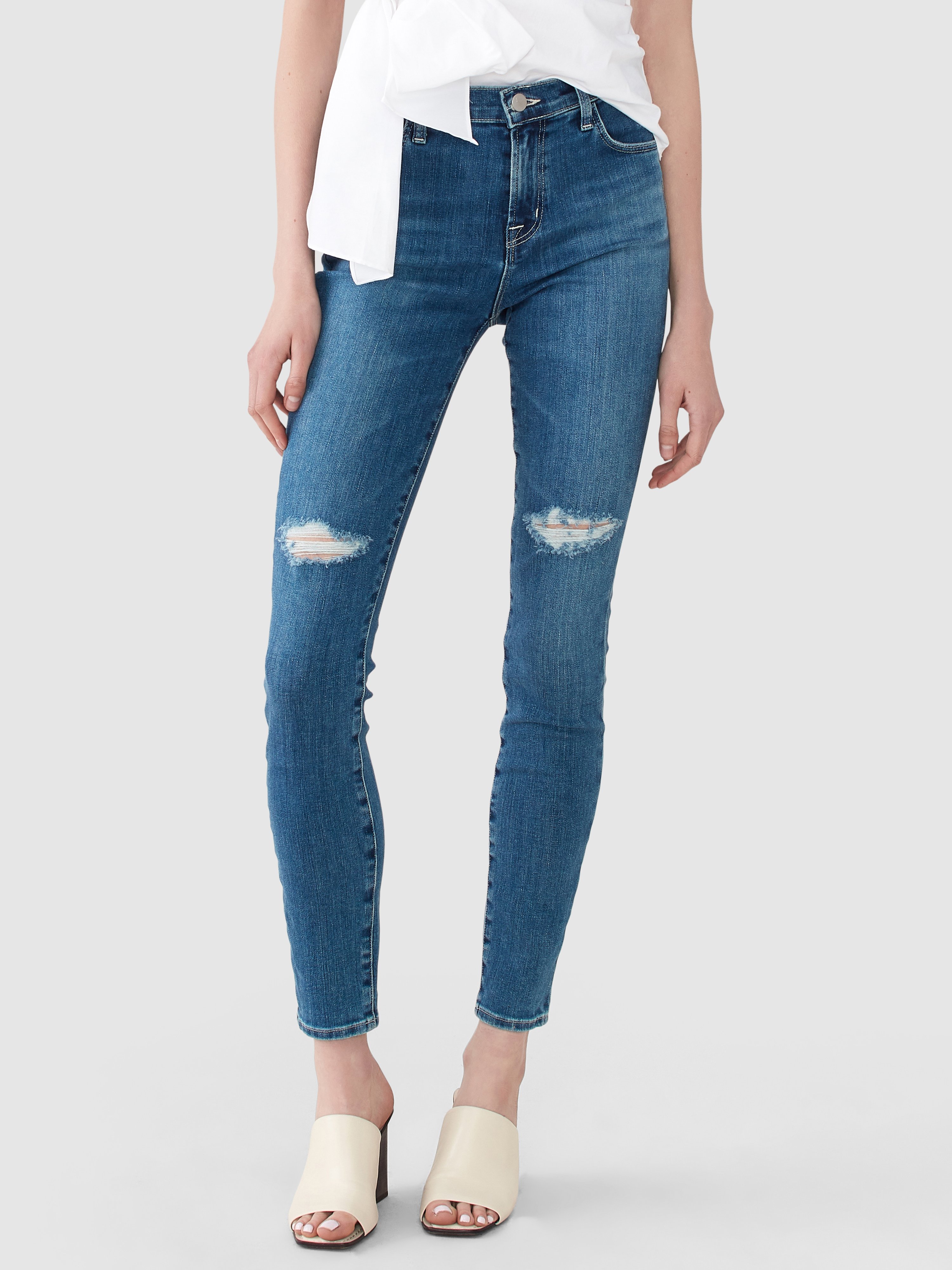 J Brand Maria High Rise Skinny Jeans In Motion