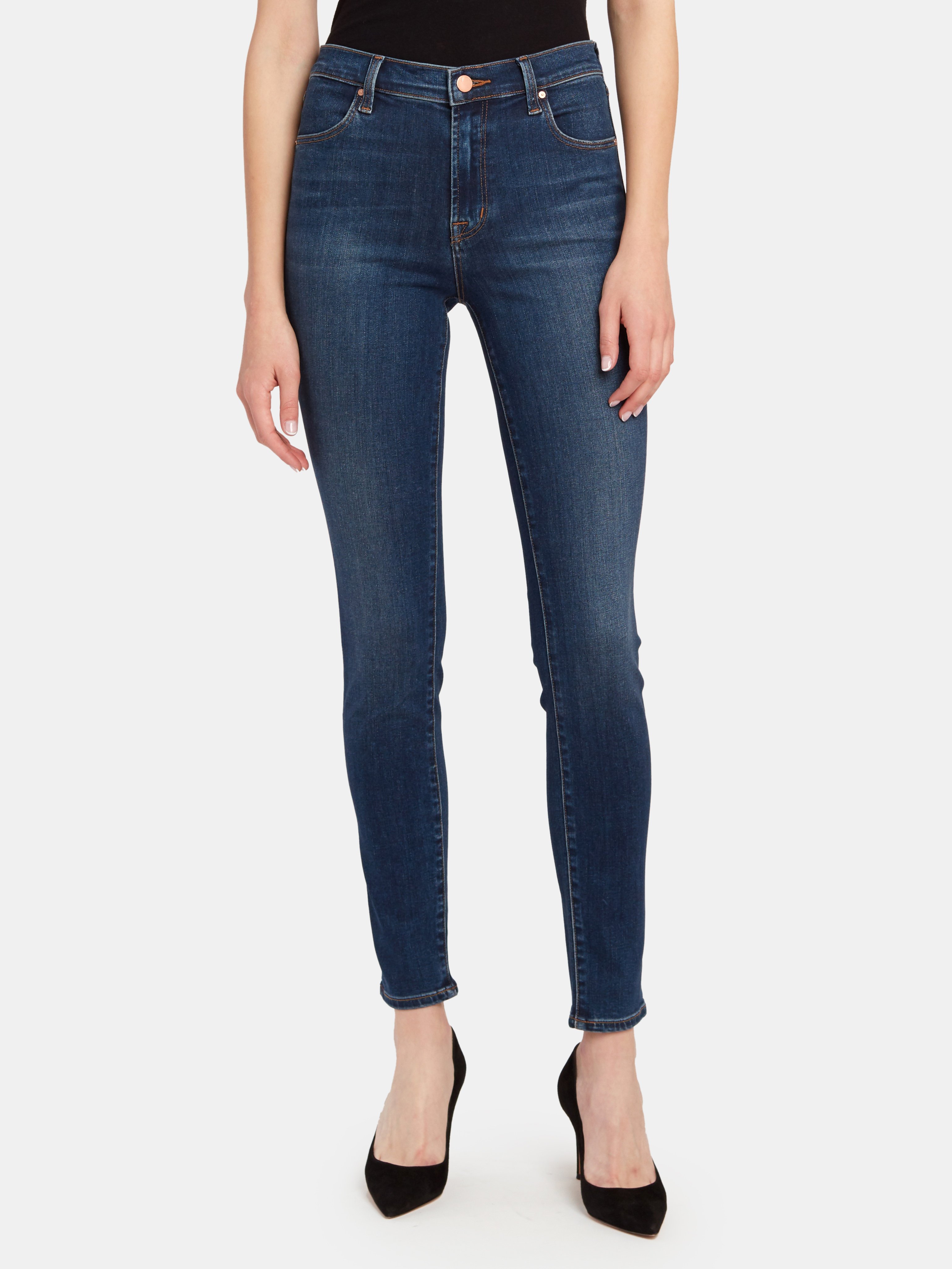 maria high rise skinny j brand