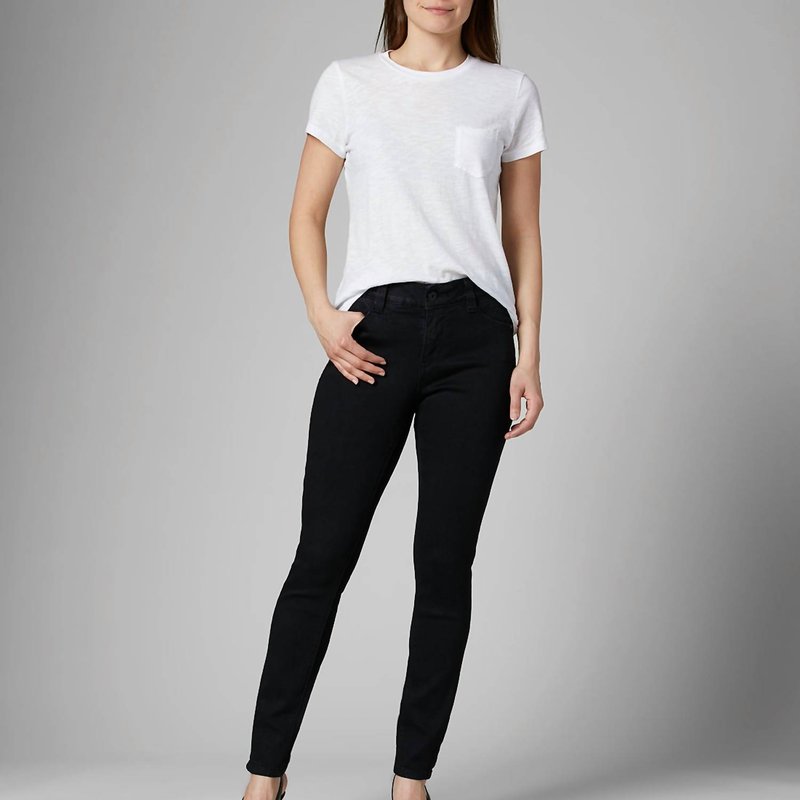 Shop Jag Cecilia Mid Rise Skinny Jeans In Black
