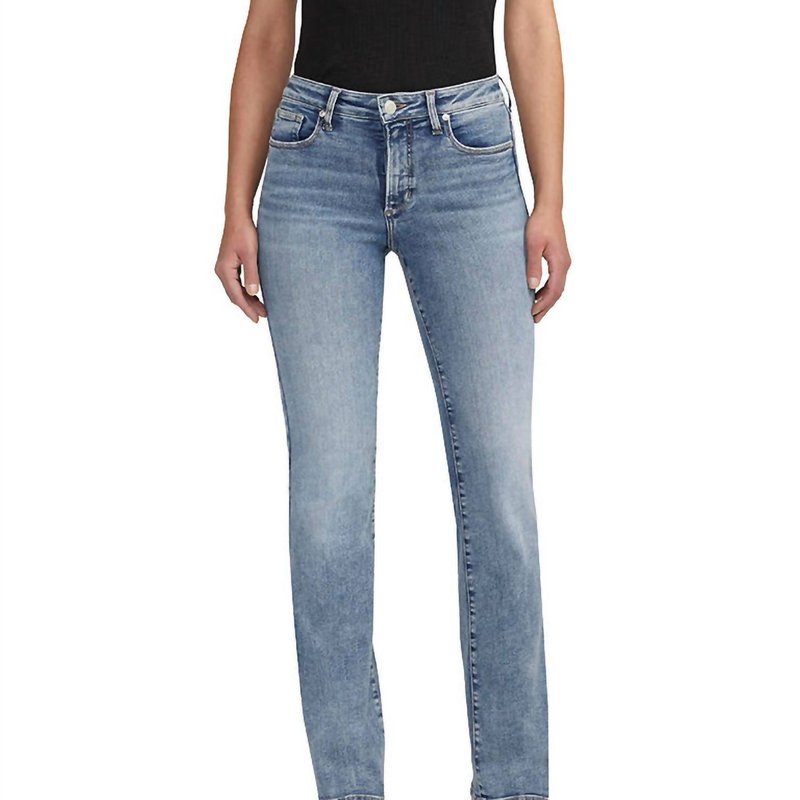 Shop Jag Forever Stretch High Rise Bootcut Jeans In Blue