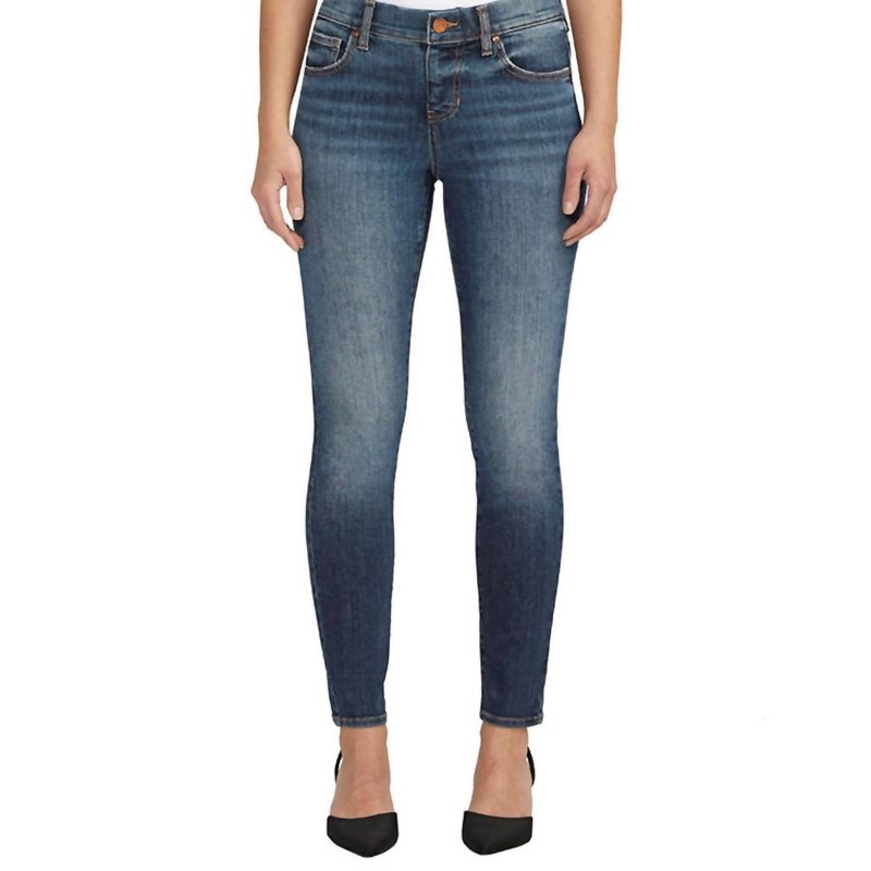 Shop Jag Mid Rise Maya Skinny Jeans In Blue