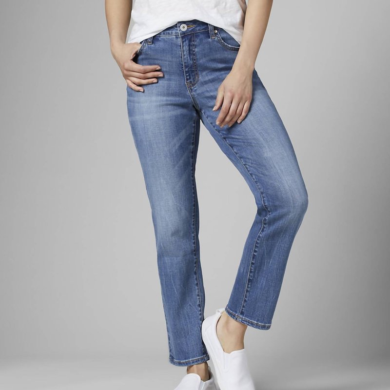 Shop Jag Reese Vintage Straight Jean In Aged Indigo In Blue