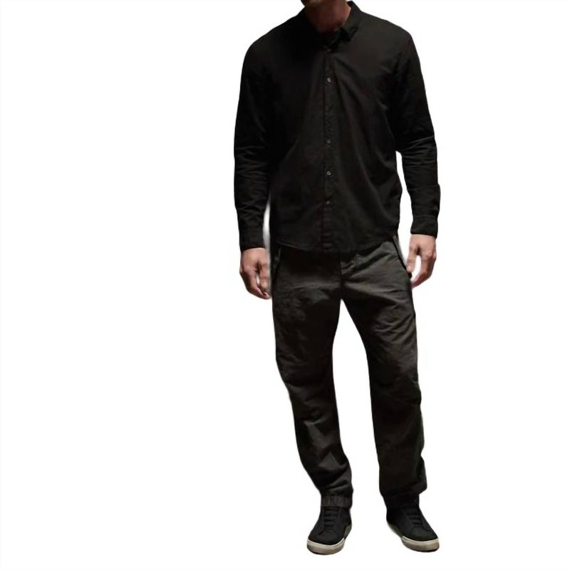 Shop James Perse Standard Shirt In Black