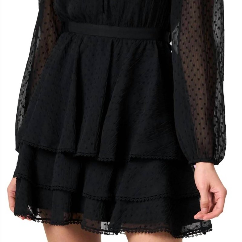 Shop Jason Wu Lace Dress In Black