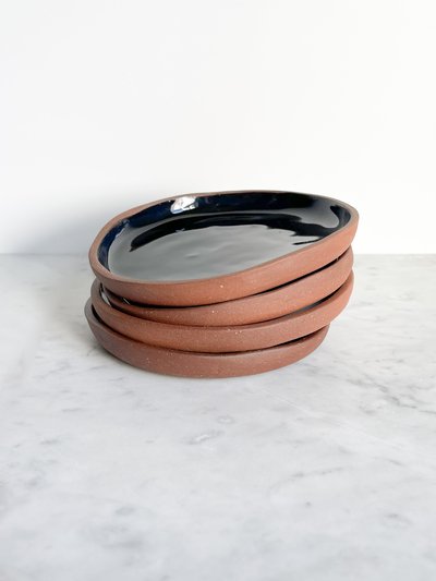 Javier Studio Small Terra-cotta Plates - Black product