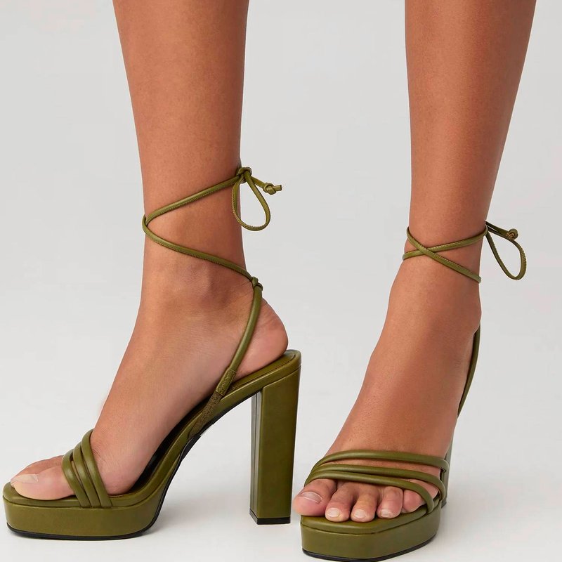 Jeffrey Campbell Presecco Sandal In Green