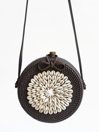 JELAVU Ata Kauri Shell Embellished Crossbody Bag product