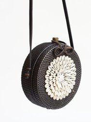 Ata Kauri Shell Embellished Crossbody Bag