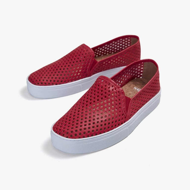 Classic Slip-On Shoe - True Red - True Red