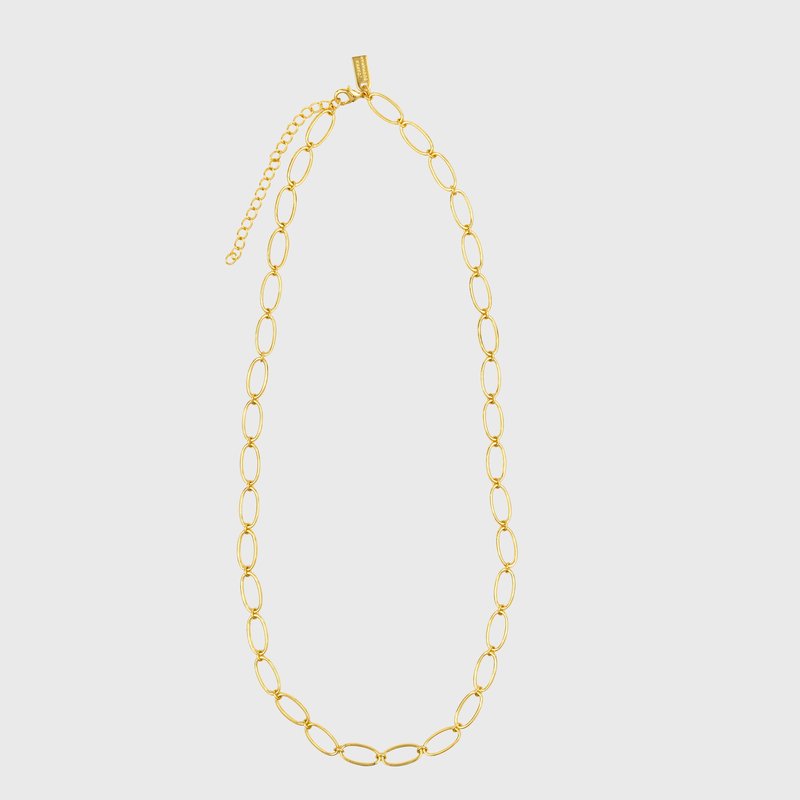 Joanna Buchanan Chunky Loop Chain Necklace In Gold