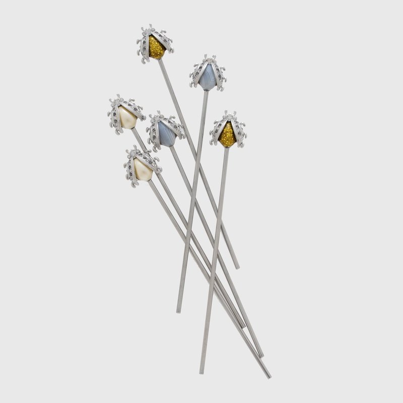 Joanna Buchanan Ladybug Swizzle Sticks