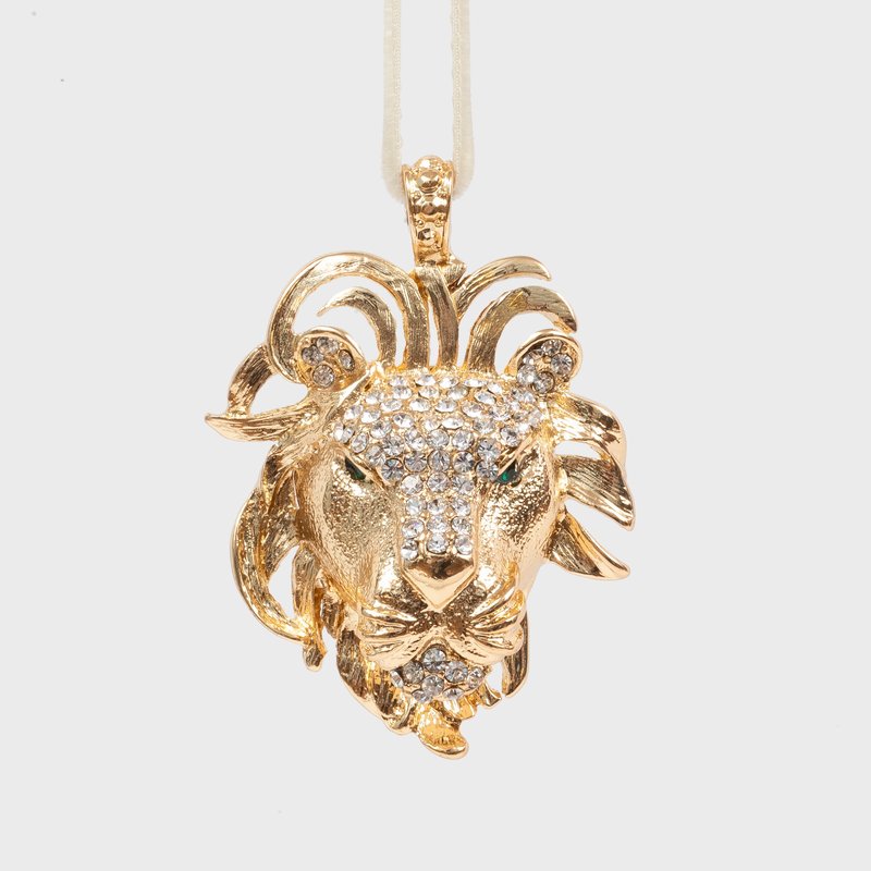 Joanna Buchanan Leo Hanging Ornament In Gold