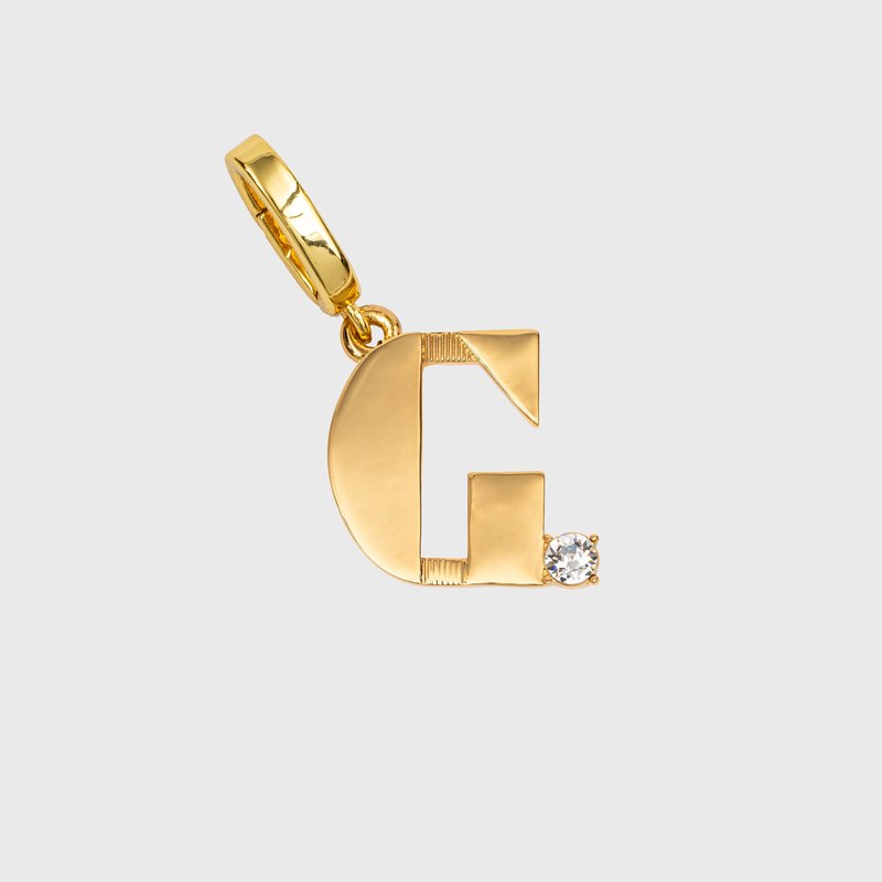 Joanna Buchanan Monogram Charm, G In Gold