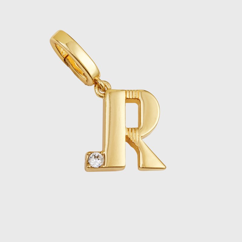 Joanna Buchanan Monogram Charm, R In Gold