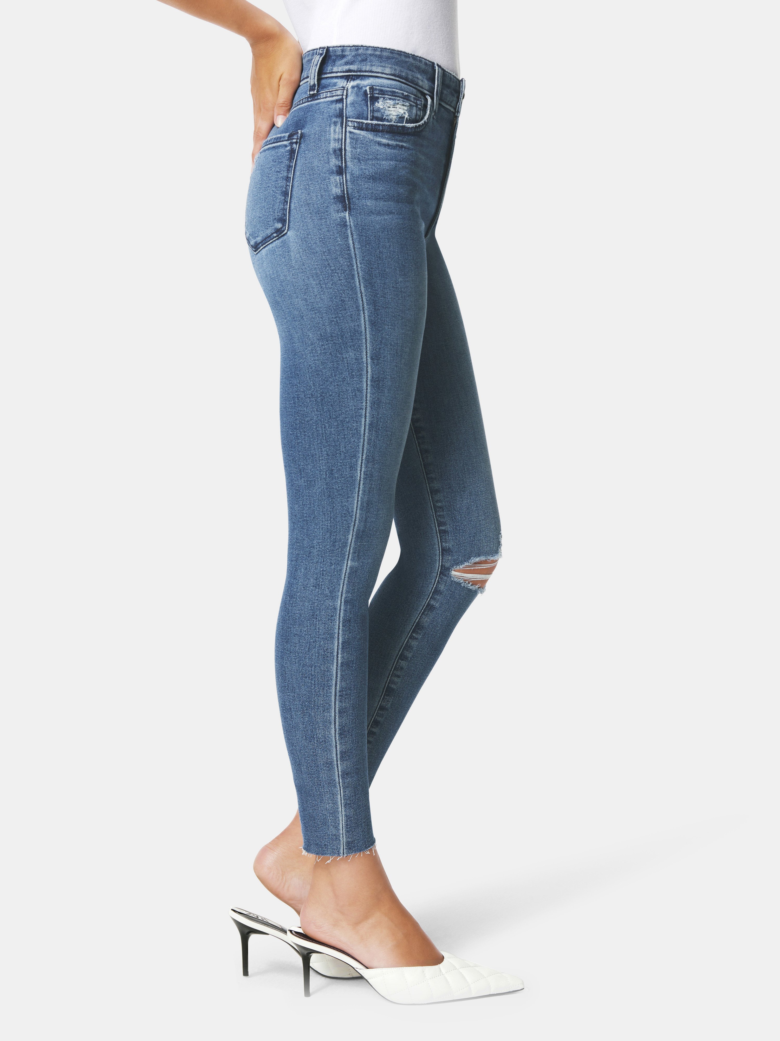 Joes Jeans Womens Charlie High Rise Skinny Ankle