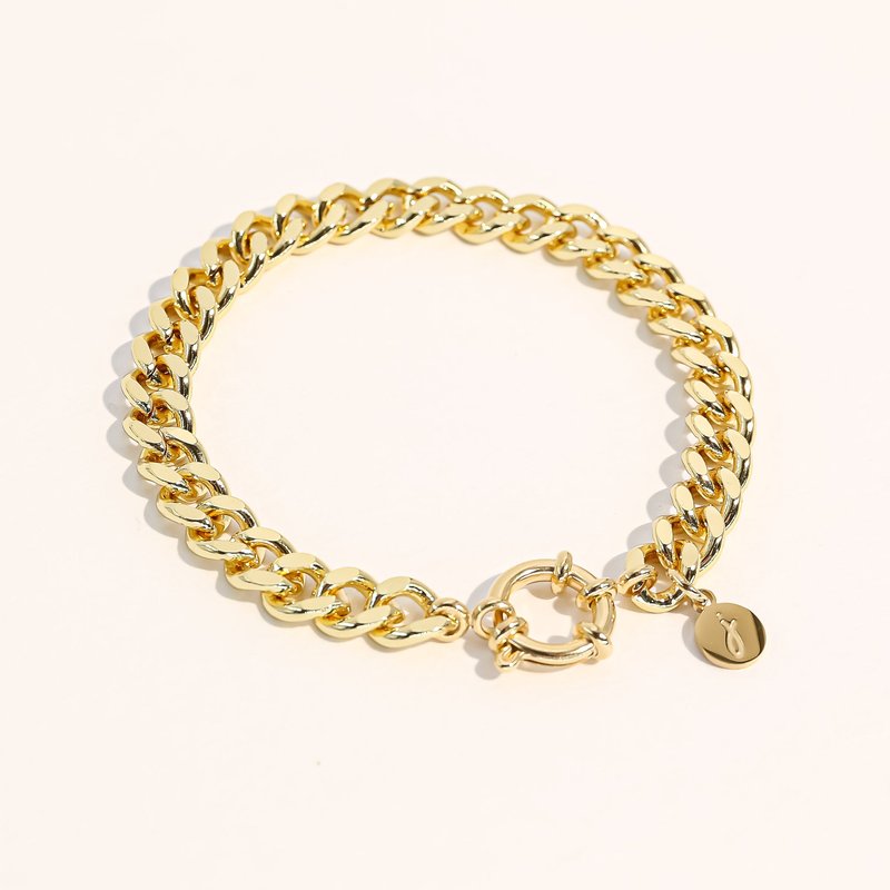 Shop Joey Baby Lisa Bracelet In Gold