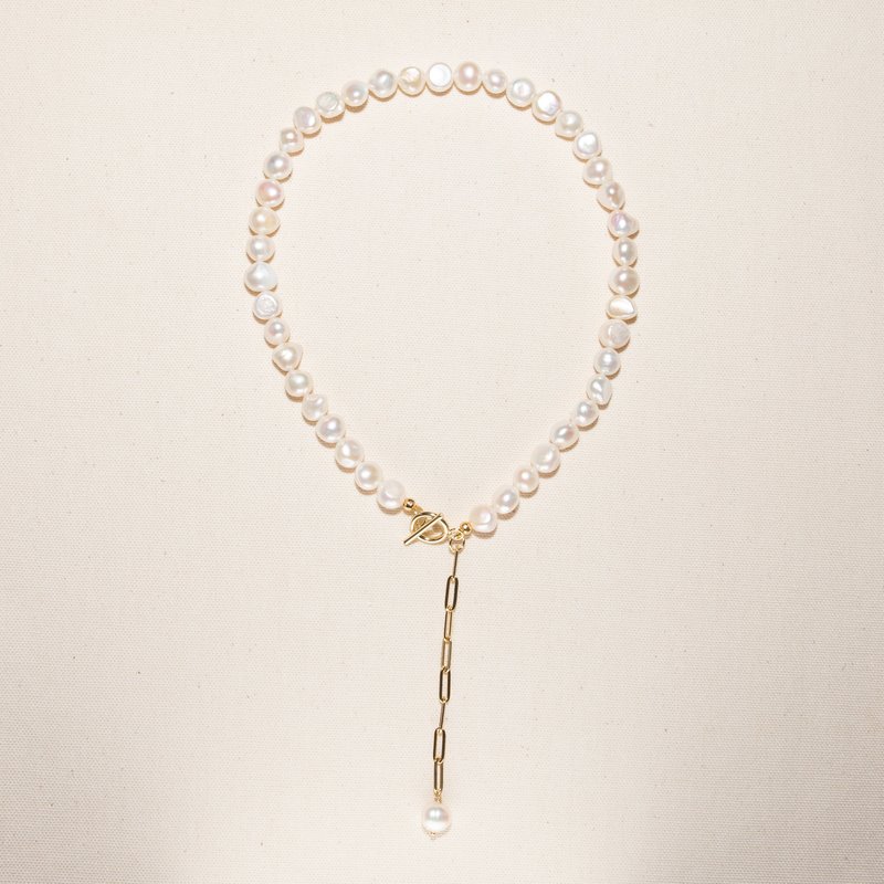 Joey Baby Morgan Necklace For Women In White