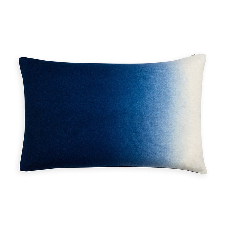 Johanna Howard Home Dip-dyed Rectangle Pillow In Blue
