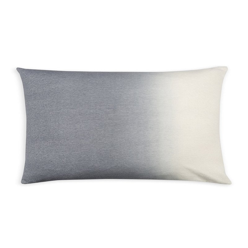 Johanna Howard Home Dip-dyed Rectangle Pillow In Grey
