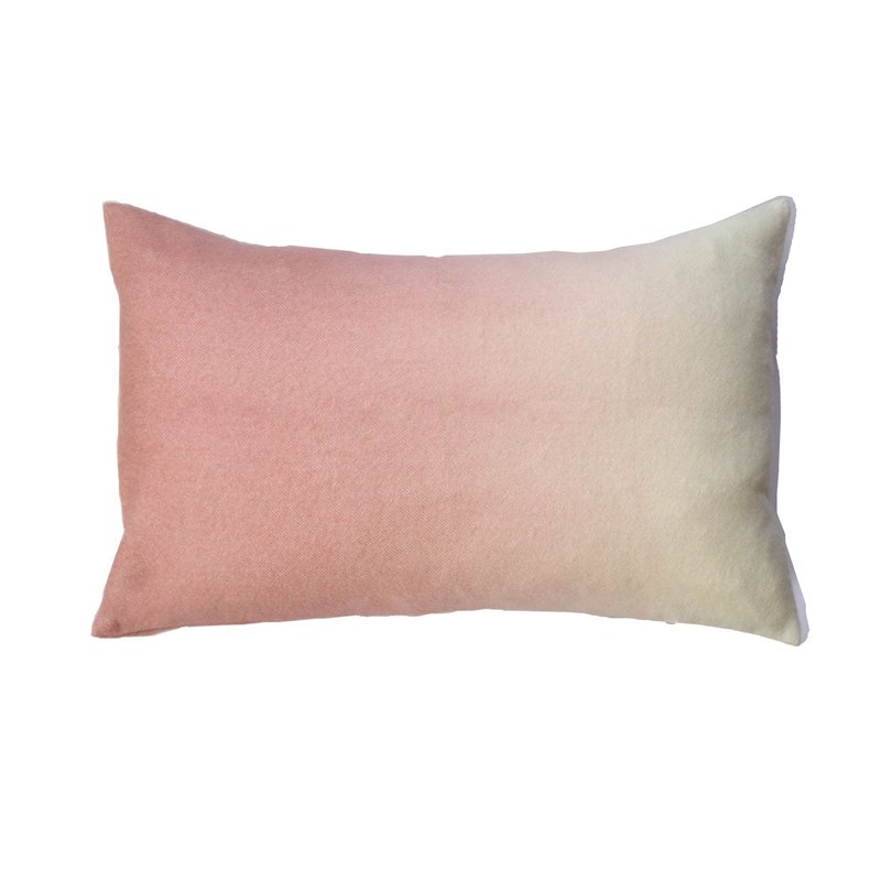 Johanna Howard Home Dip-dyed Rectangle Pillow In Pink