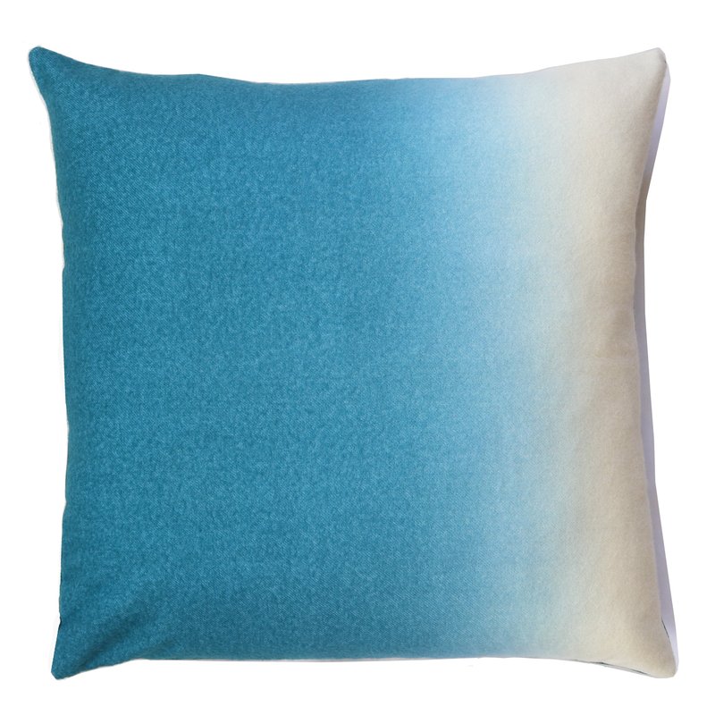 Johanna Howard Home Dip-dyed Square Pillow In Green