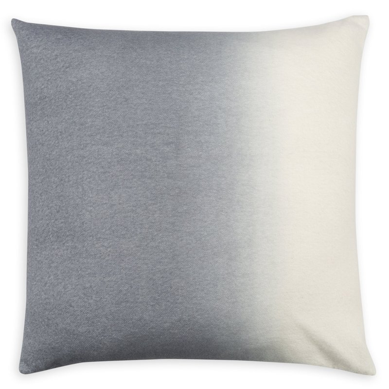 Johanna Howard Home Dip-dyed Square Pillow In Grey