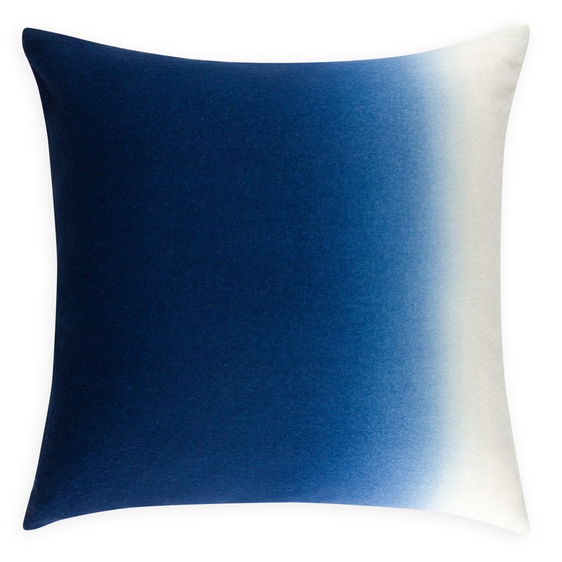Johanna Howard Home Dip-dyed Square Pillow In Blue