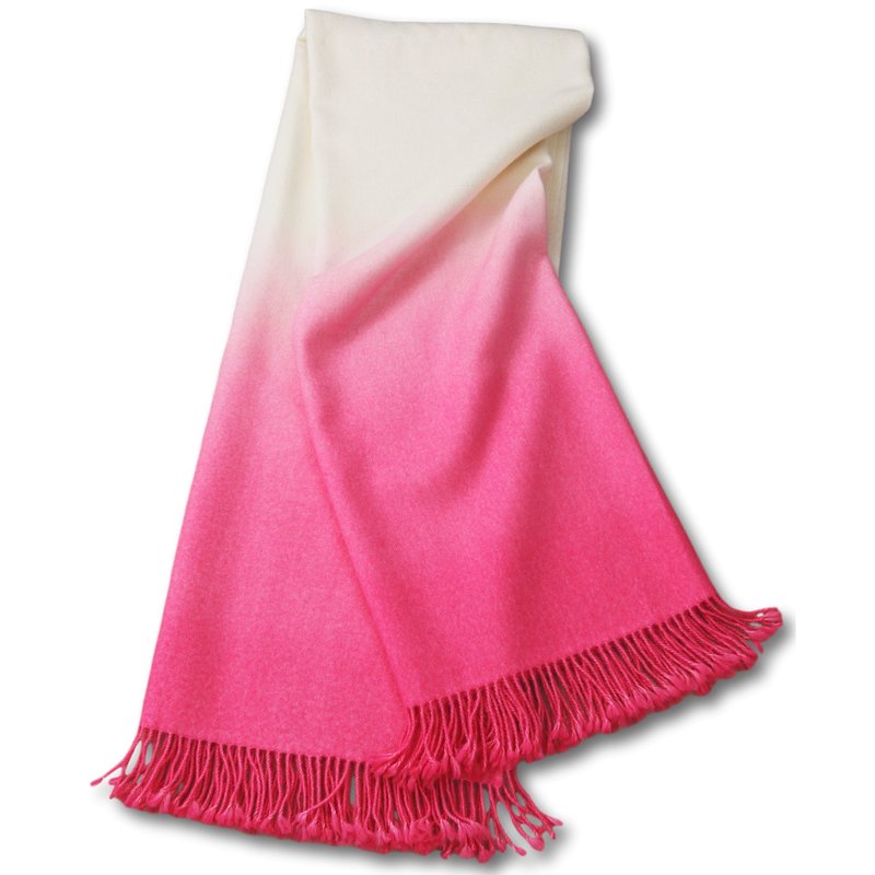 Johanna Howard Home Dip-dyed Throw In Pink