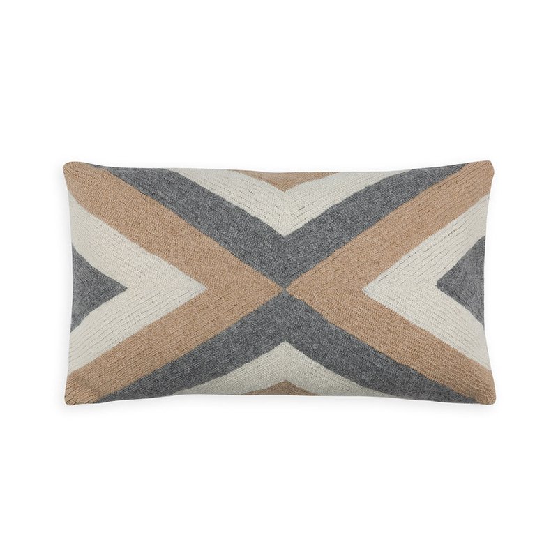 Johanna Howard Home Grinda Rectangle Pillow In Brown