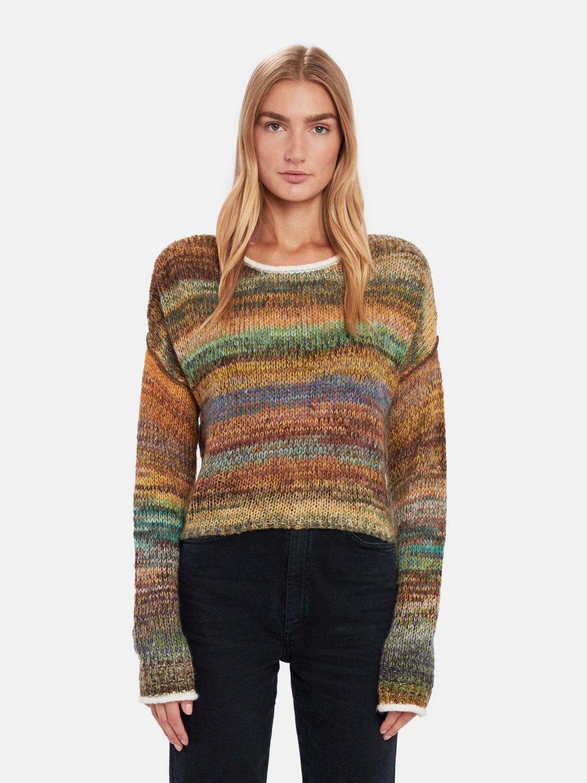 John & Jenn Juda Space Dye Sweater | Verishop